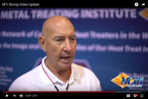 Pete Hushek, 2018 President of MTI talks about heat treat training for manufacturers with in-house heat treat