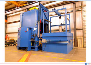Figure 2: A typical solution heat treatment operation for aluminum (photograph courtesy of Wisconsin Oven Corporation)