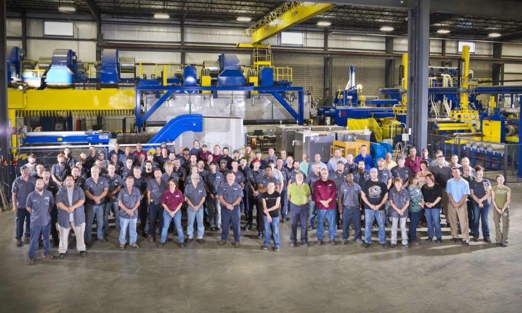 Aluminum Provider Completes Expansion of Extrusion Operation - Heat ...