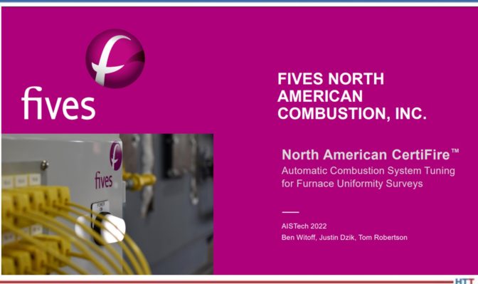 Fives North American Combustion CertiFire® Presentation at AISTech