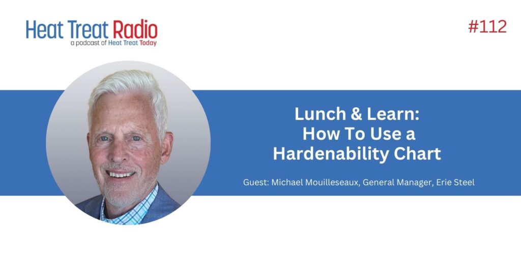 Heat Treat Radio #112: Lunch & Learn: How To Use a Hardenability Chart  